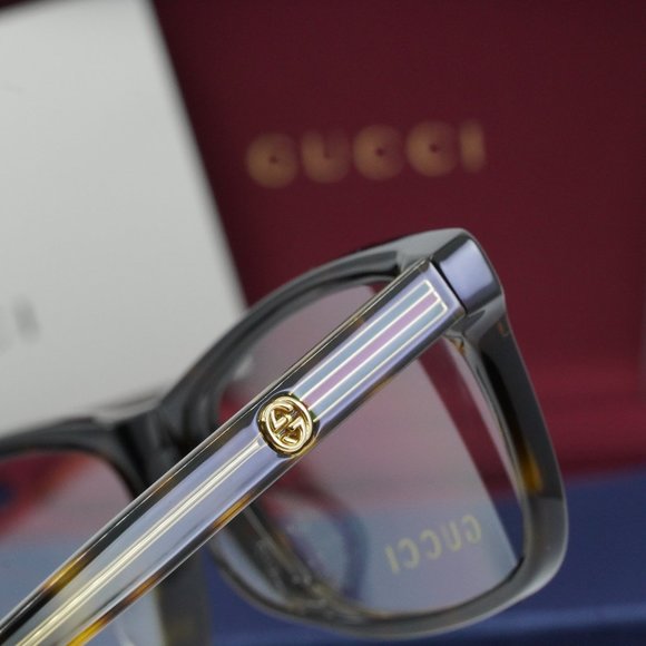 FINAL PRIVE NEW GUCCI GG0378OA 002 EYEGLASSES - Picture 3 of 8